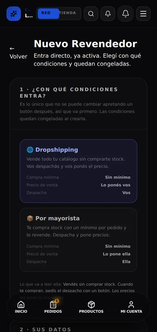 Compartí tu tienda